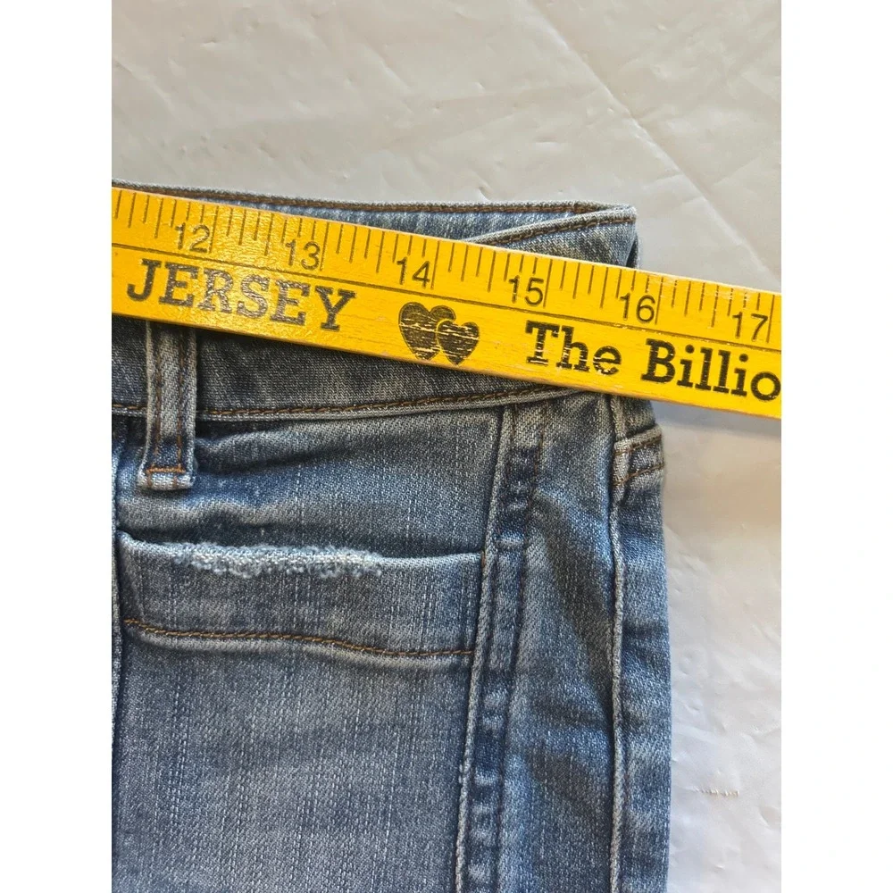 KUT from the Kloth Elizabeth High Rise Straight Leg Jeans Blue 10P KP2128PA1‎